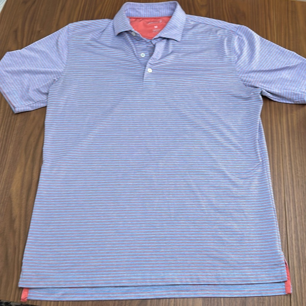 Johnny-O Polo Men’s Sz medium Stripe